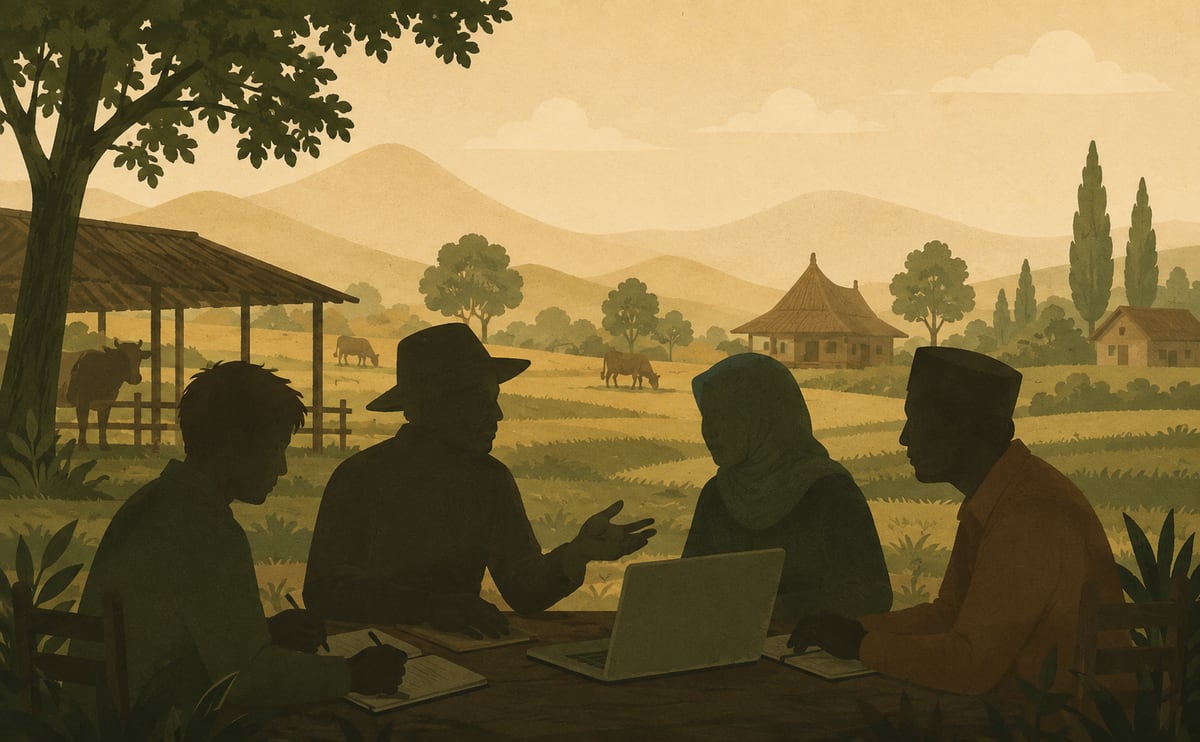 Kolaborasi program di lapangan